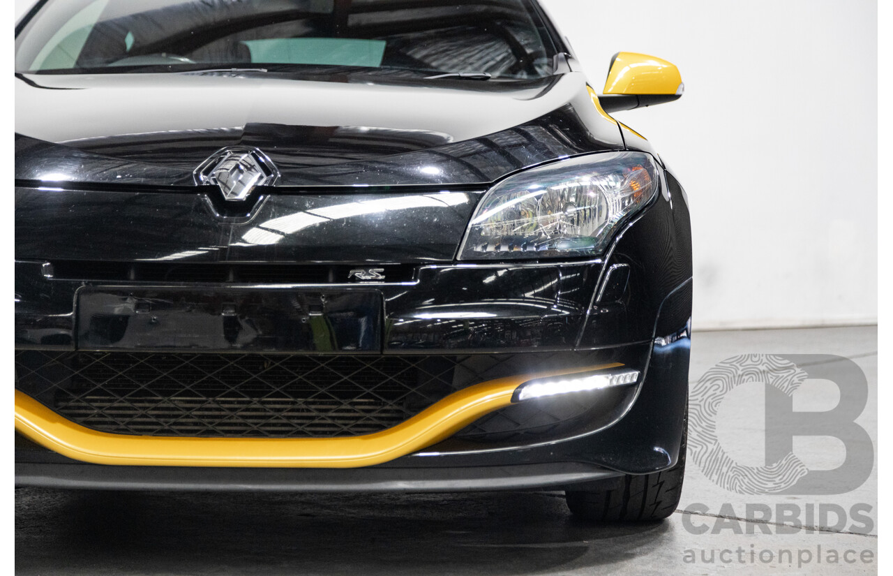10/2012 Renault Megane R.S.265 Red Bull X95 3D Coupe Black Turbo 2.0L