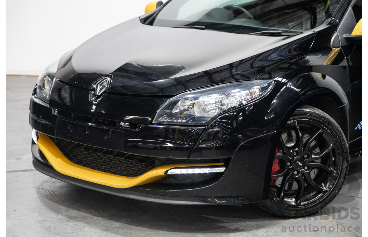 10/2012 Renault Megane R.S.265 Red Bull X95 3D Coupe Black Turbo 2.0L