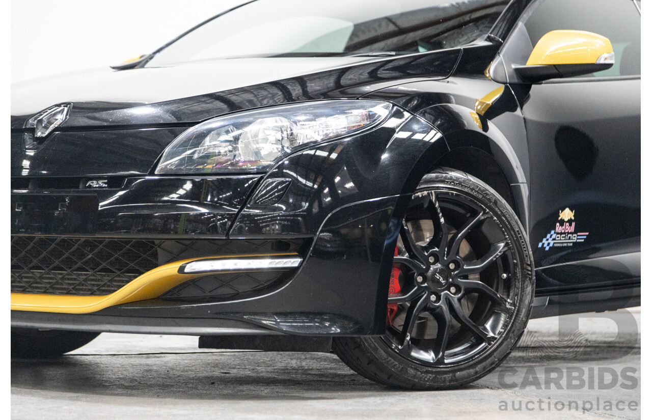 10/2012 Renault Megane R.S.265 Red Bull X95 3D Coupe Black Turbo 2.0L