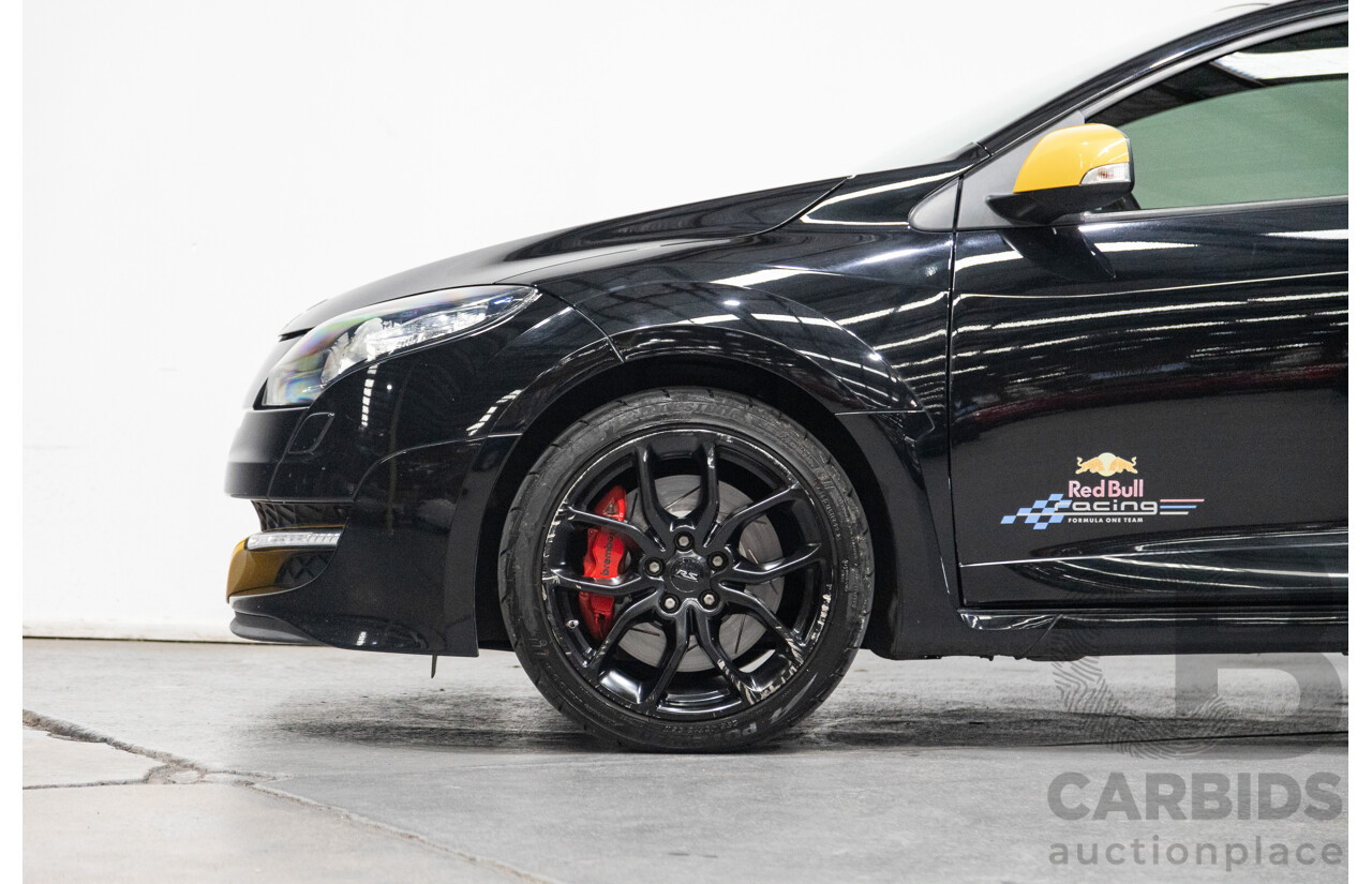 10/2012 Renault Megane R.S.265 Red Bull X95 3D Coupe Black Turbo 2.0L