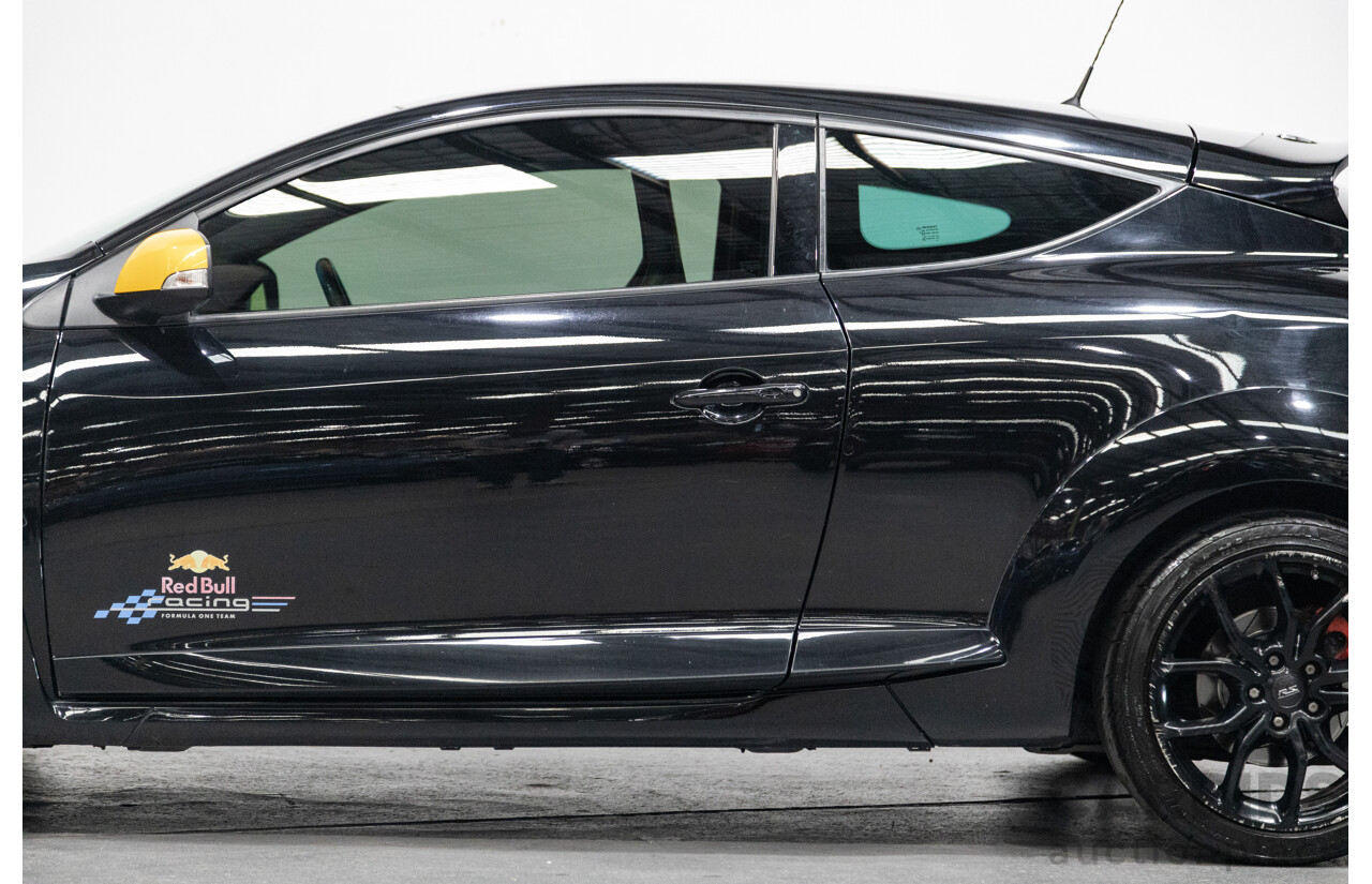 10/2012 Renault Megane R.S.265 Red Bull X95 3D Coupe Black Turbo 2.0L