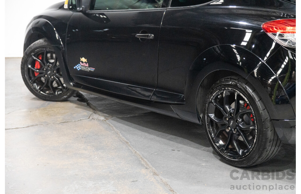 10/2012 Renault Megane R.S.265 Red Bull X95 3D Coupe Black Turbo 2.0L