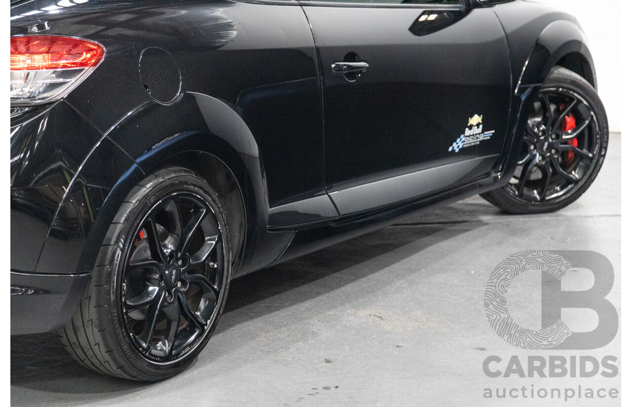 10/2012 Renault Megane R.S.265 Red Bull X95 3D Coupe Black Turbo 2.0L