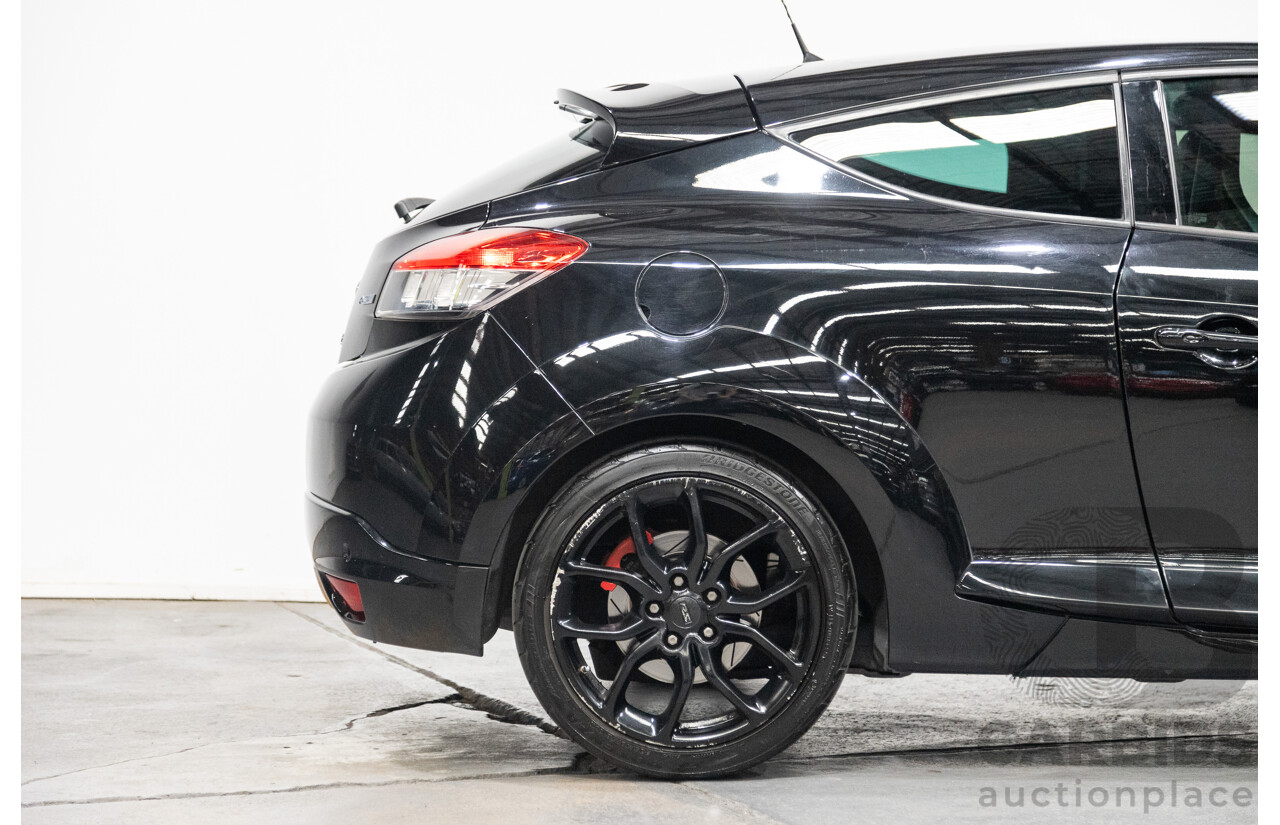 10/2012 Renault Megane R.S.265 Red Bull X95 3D Coupe Black Turbo 2.0L