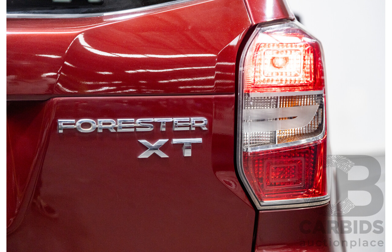 08/2015 Subaru Forester XT Premium (AWD) S4 MY14 4D Wagon Venetian Red Pearl Turbo 2.0L