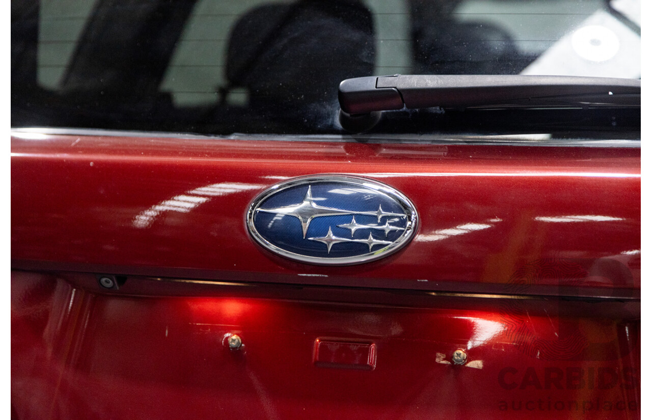 08/2015 Subaru Forester XT Premium (AWD) S4 MY14 4D Wagon Venetian Red Pearl Turbo 2.0L