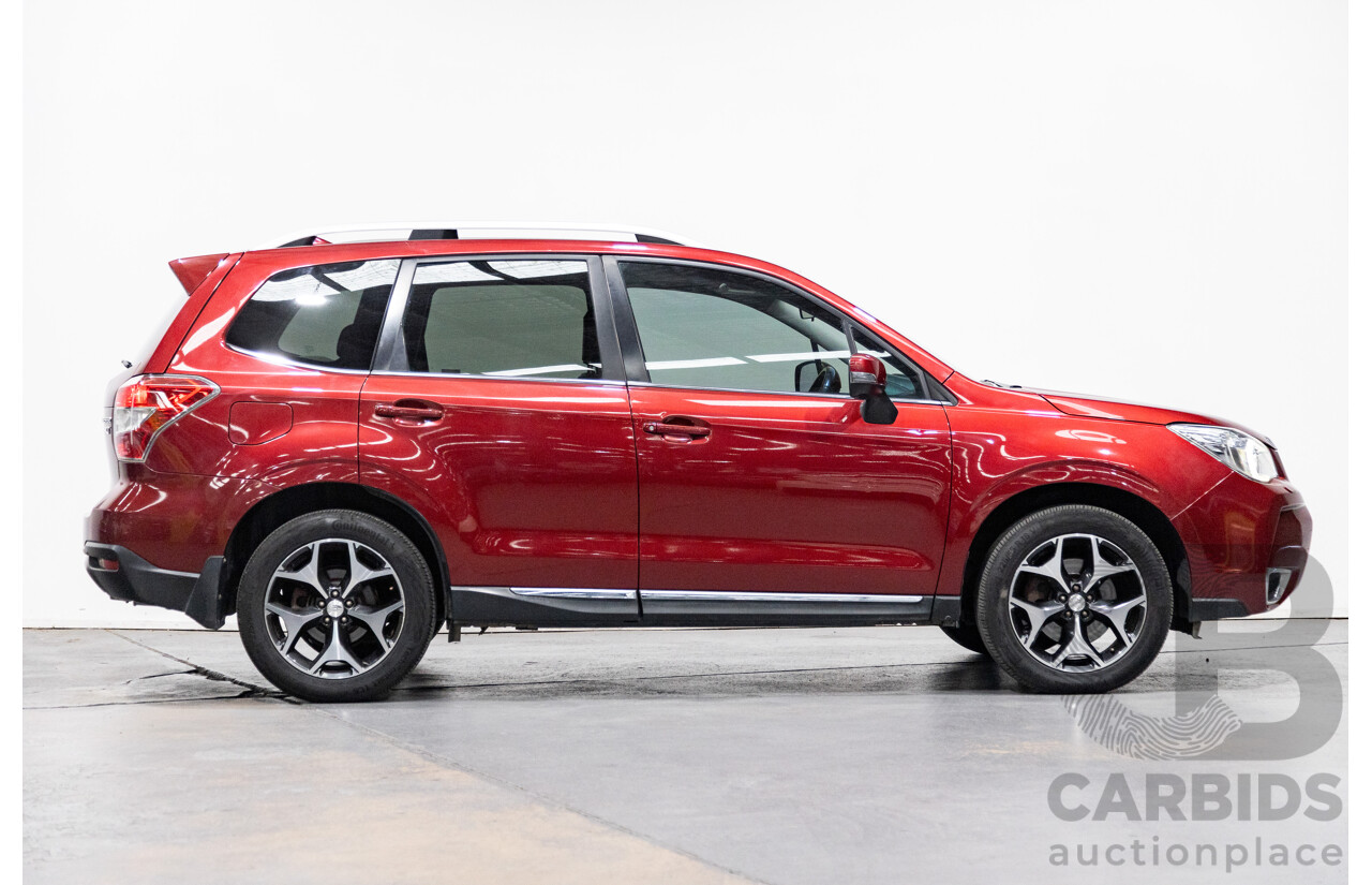 08/2015 Subaru Forester XT Premium (AWD) S4 MY14 4D Wagon Venetian Red Pearl Turbo 2.0L