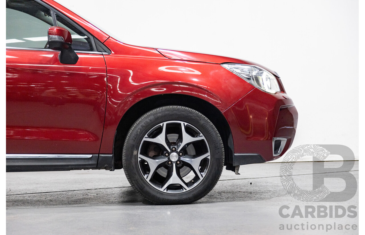 08/2015 Subaru Forester XT Premium (AWD) S4 MY14 4D Wagon Venetian Red Pearl Turbo 2.0L