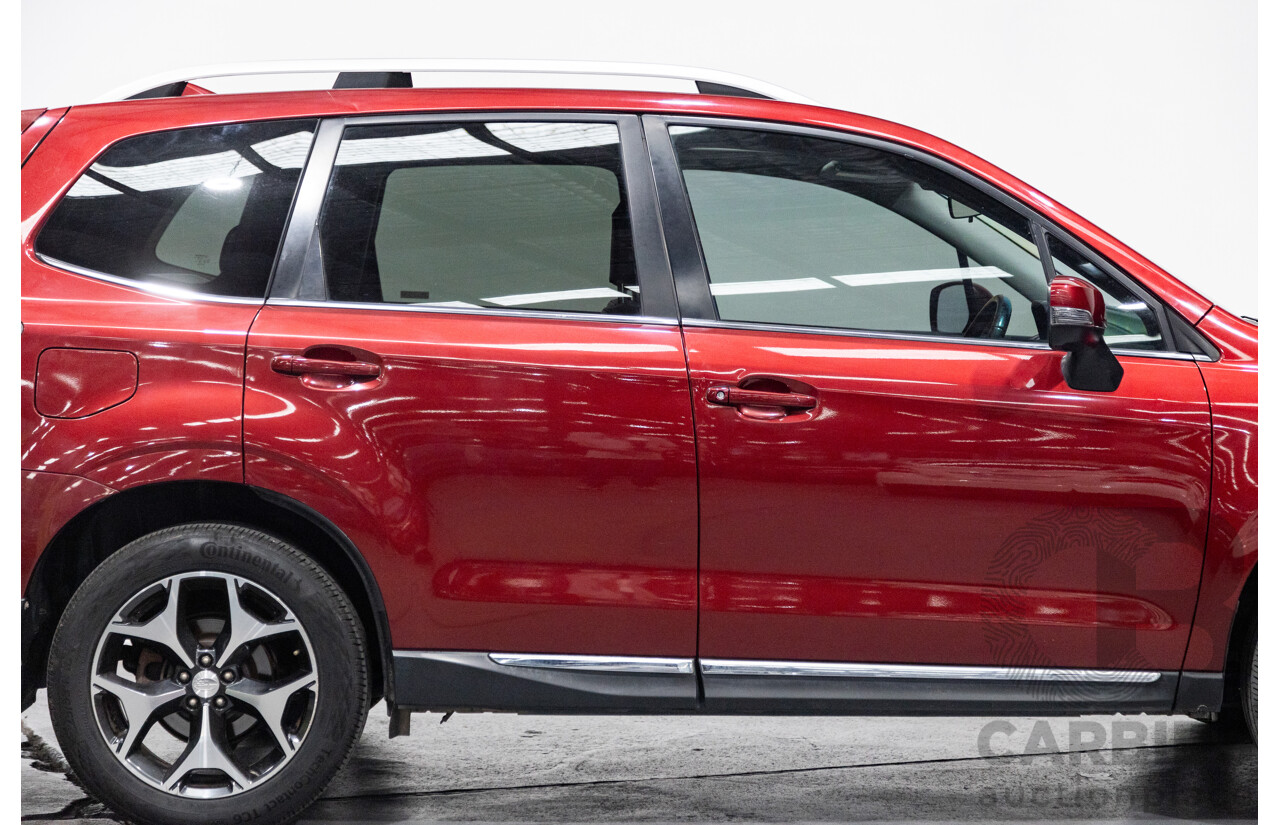 08/2015 Subaru Forester XT Premium (AWD) S4 MY14 4D Wagon Venetian Red Pearl Turbo 2.0L