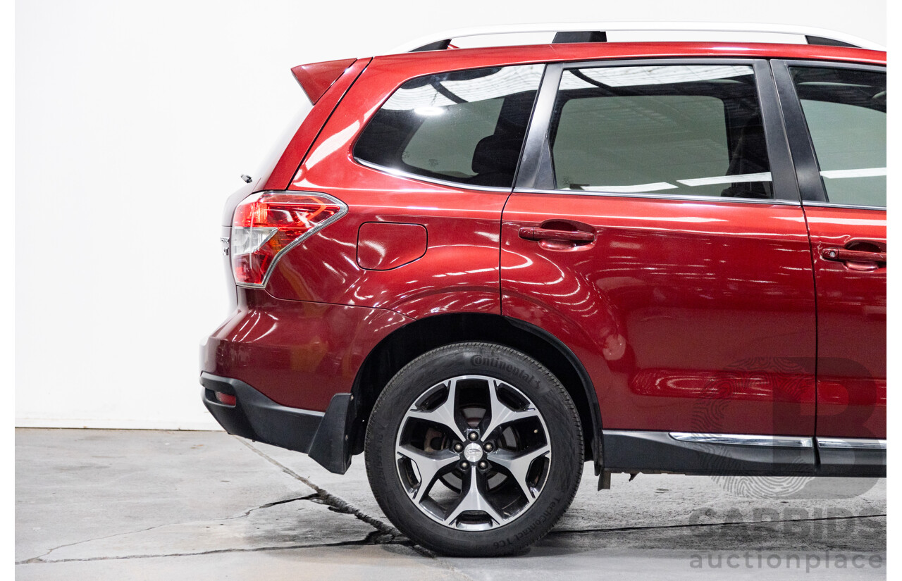 08/2015 Subaru Forester XT Premium (AWD) S4 MY14 4D Wagon Venetian Red Pearl Turbo 2.0L