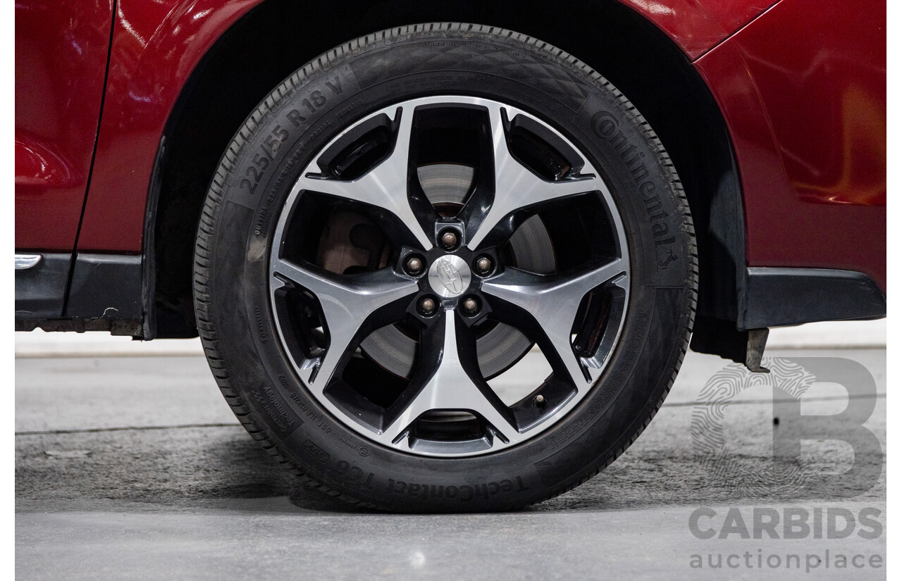 08/2015 Subaru Forester XT Premium (AWD) S4 MY14 4D Wagon Venetian Red Pearl Turbo 2.0L
