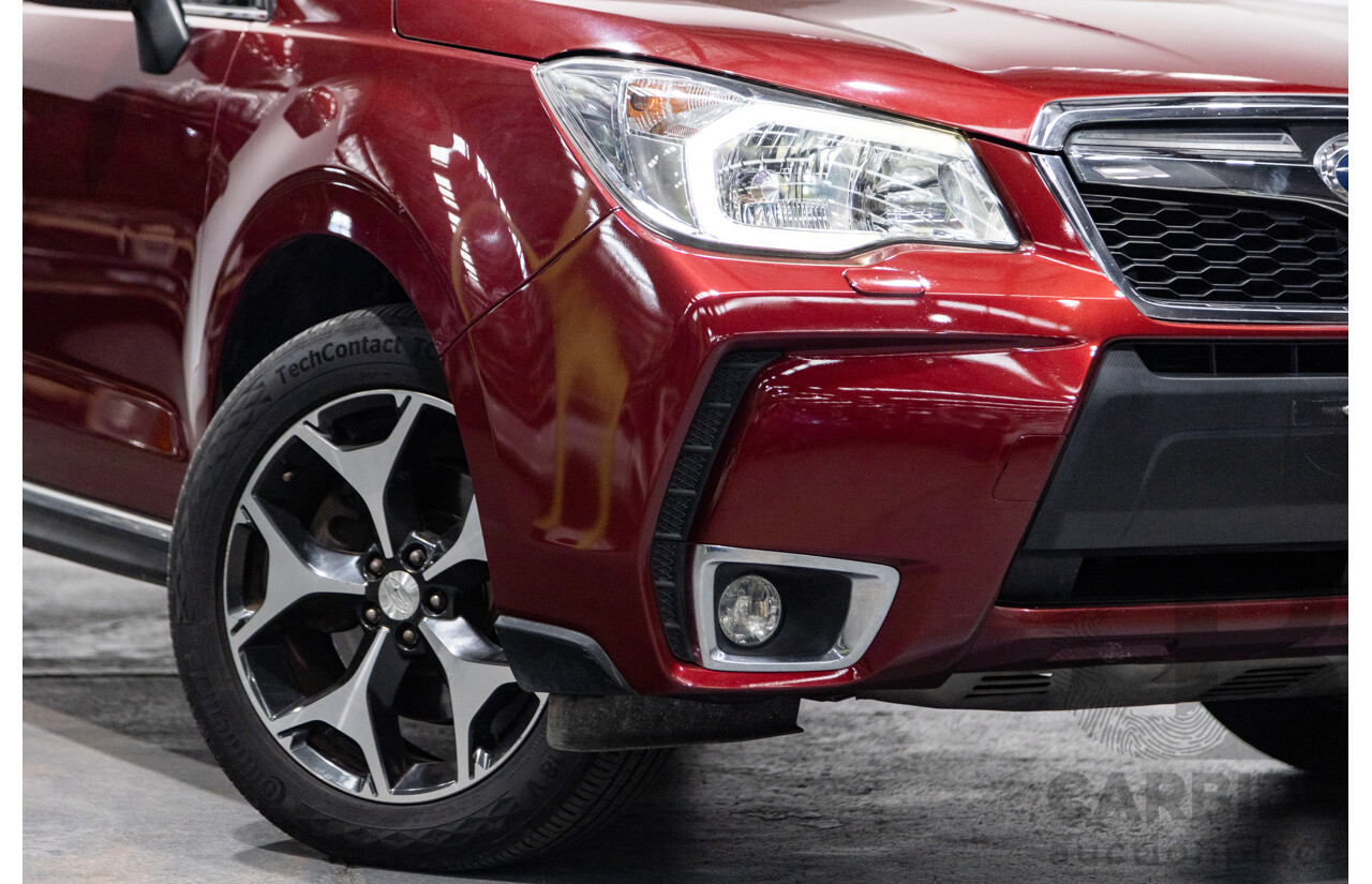 08/2015 Subaru Forester XT Premium (AWD) S4 MY14 4D Wagon Venetian Red Pearl Turbo 2.0L