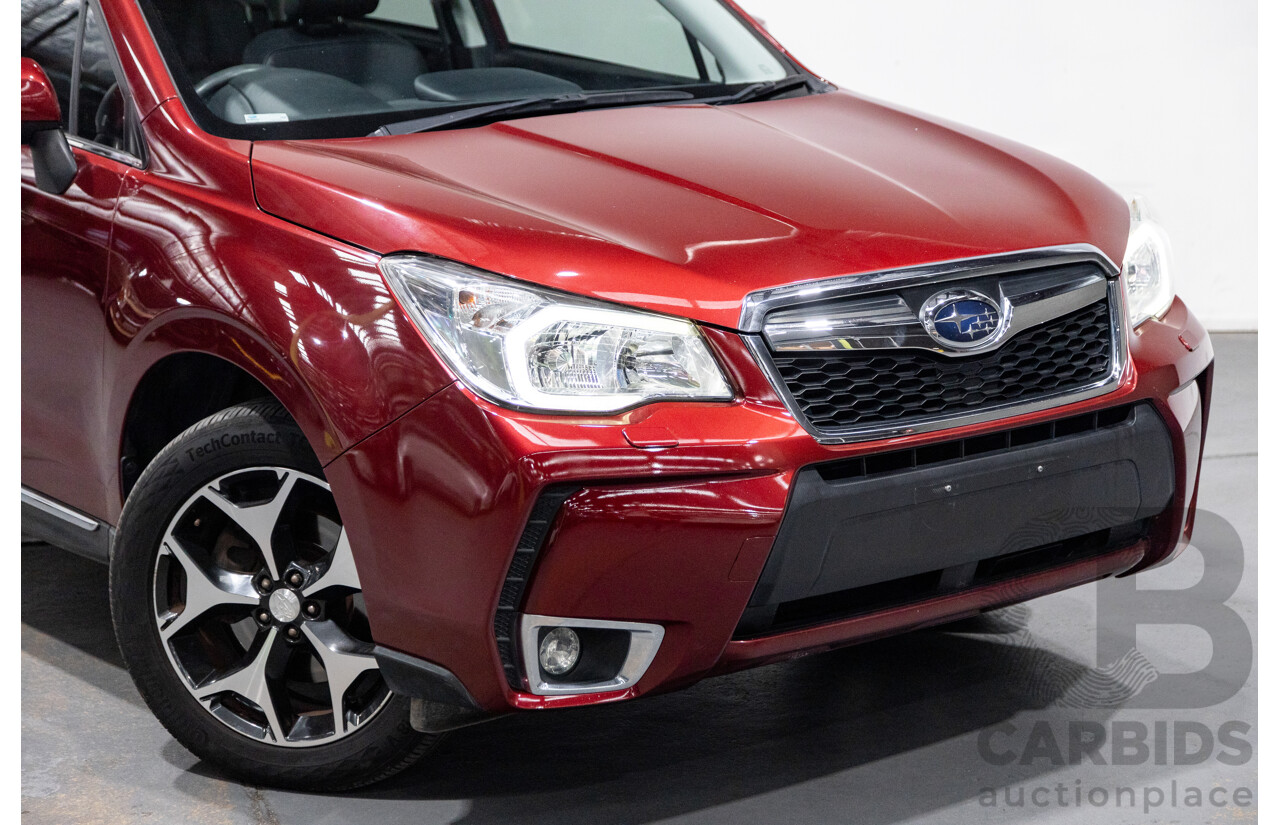 08/2015 Subaru Forester XT Premium (AWD) S4 MY14 4D Wagon Venetian Red Pearl Turbo 2.0L