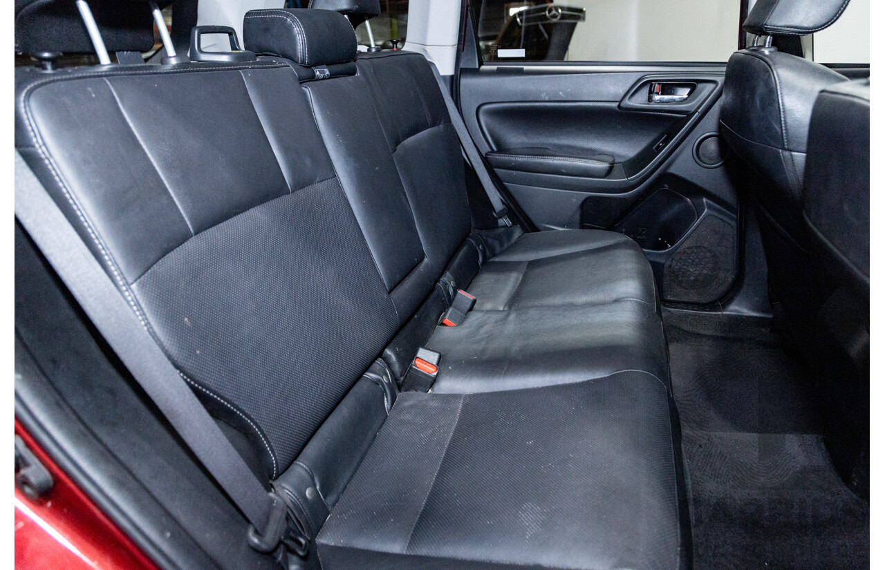 08/2015 Subaru Forester XT Premium (AWD) S4 MY14 4D Wagon Venetian Red Pearl Turbo 2.0L