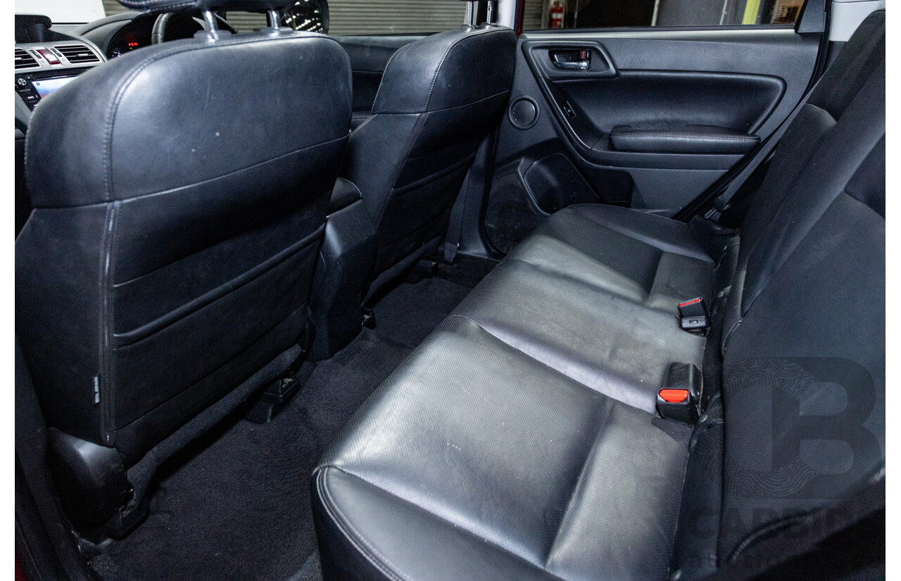 08/2015 Subaru Forester XT Premium (AWD) S4 MY14 4D Wagon Venetian Red Pearl Turbo 2.0L