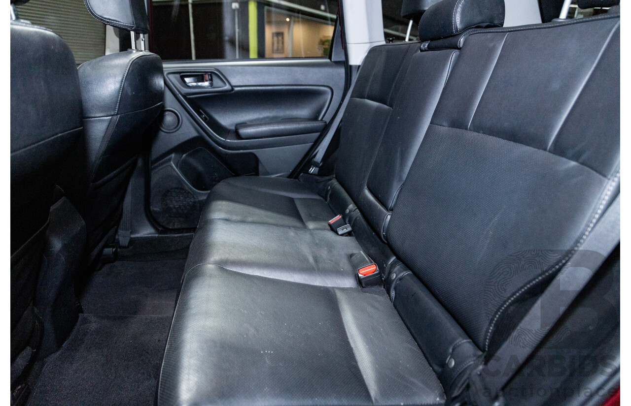 08/2015 Subaru Forester XT Premium (AWD) S4 MY14 4D Wagon Venetian Red Pearl Turbo 2.0L