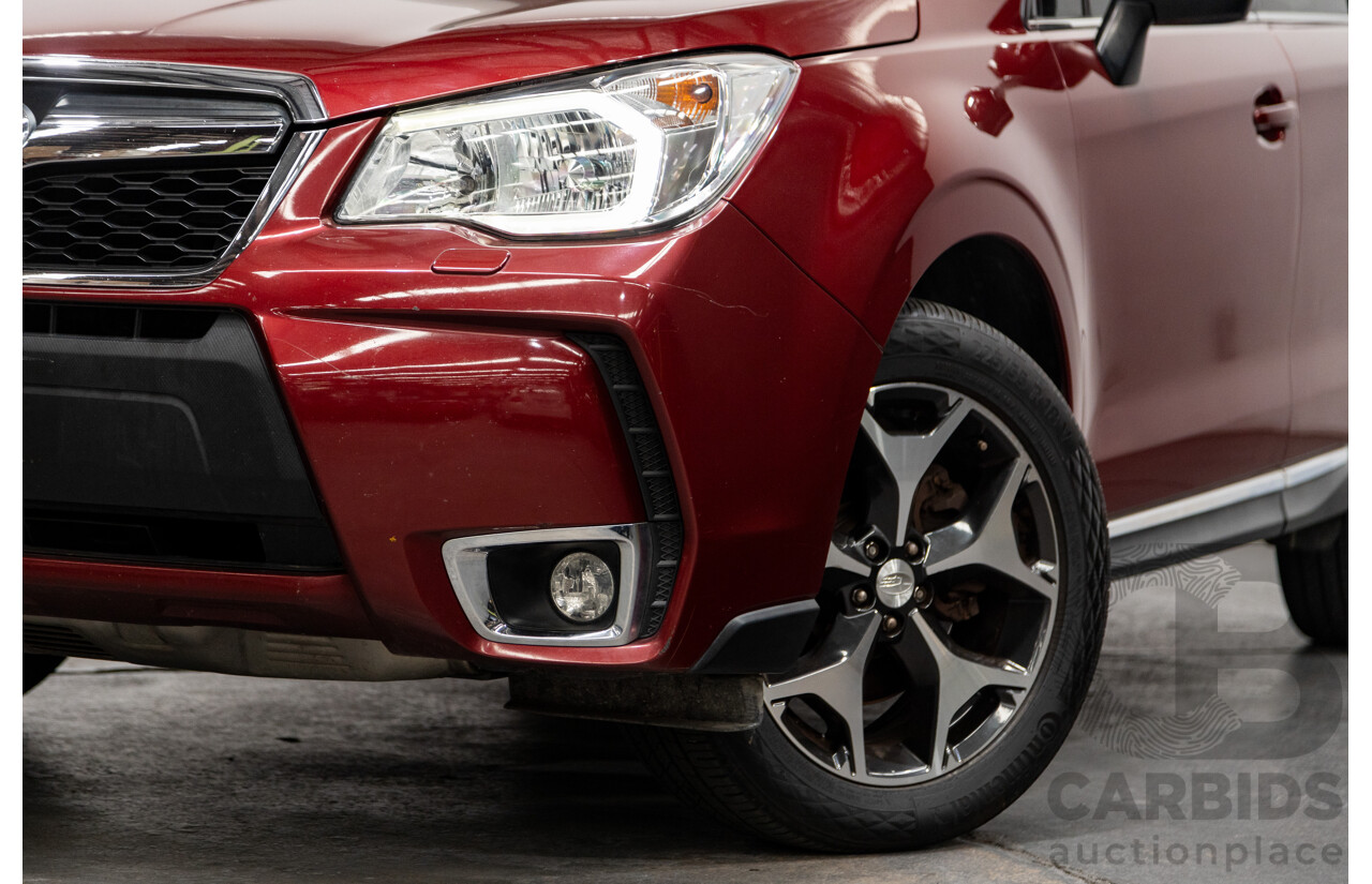 08/2015 Subaru Forester XT Premium (AWD) S4 MY14 4D Wagon Venetian Red Pearl Turbo 2.0L
