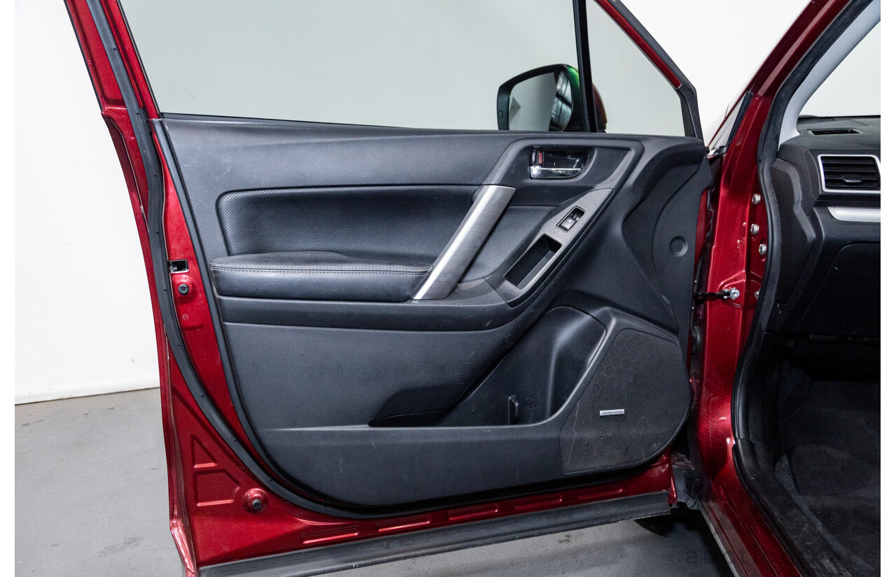 08/2015 Subaru Forester XT Premium (AWD) S4 MY14 4D Wagon Venetian Red Pearl Turbo 2.0L