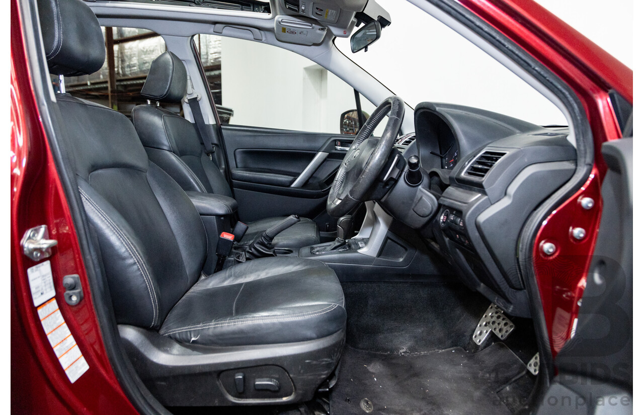08/2015 Subaru Forester XT Premium (AWD) S4 MY14 4D Wagon Venetian Red Pearl Turbo 2.0L