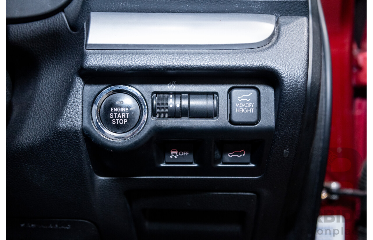 08/2015 Subaru Forester XT Premium (AWD) S4 MY14 4D Wagon Venetian Red Pearl Turbo 2.0L