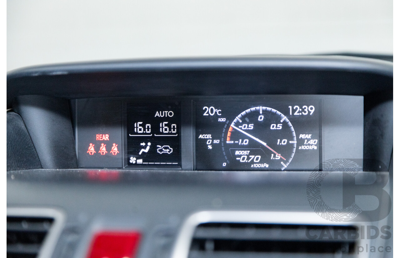 08/2015 Subaru Forester XT Premium (AWD) S4 MY14 4D Wagon Venetian Red Pearl Turbo 2.0L