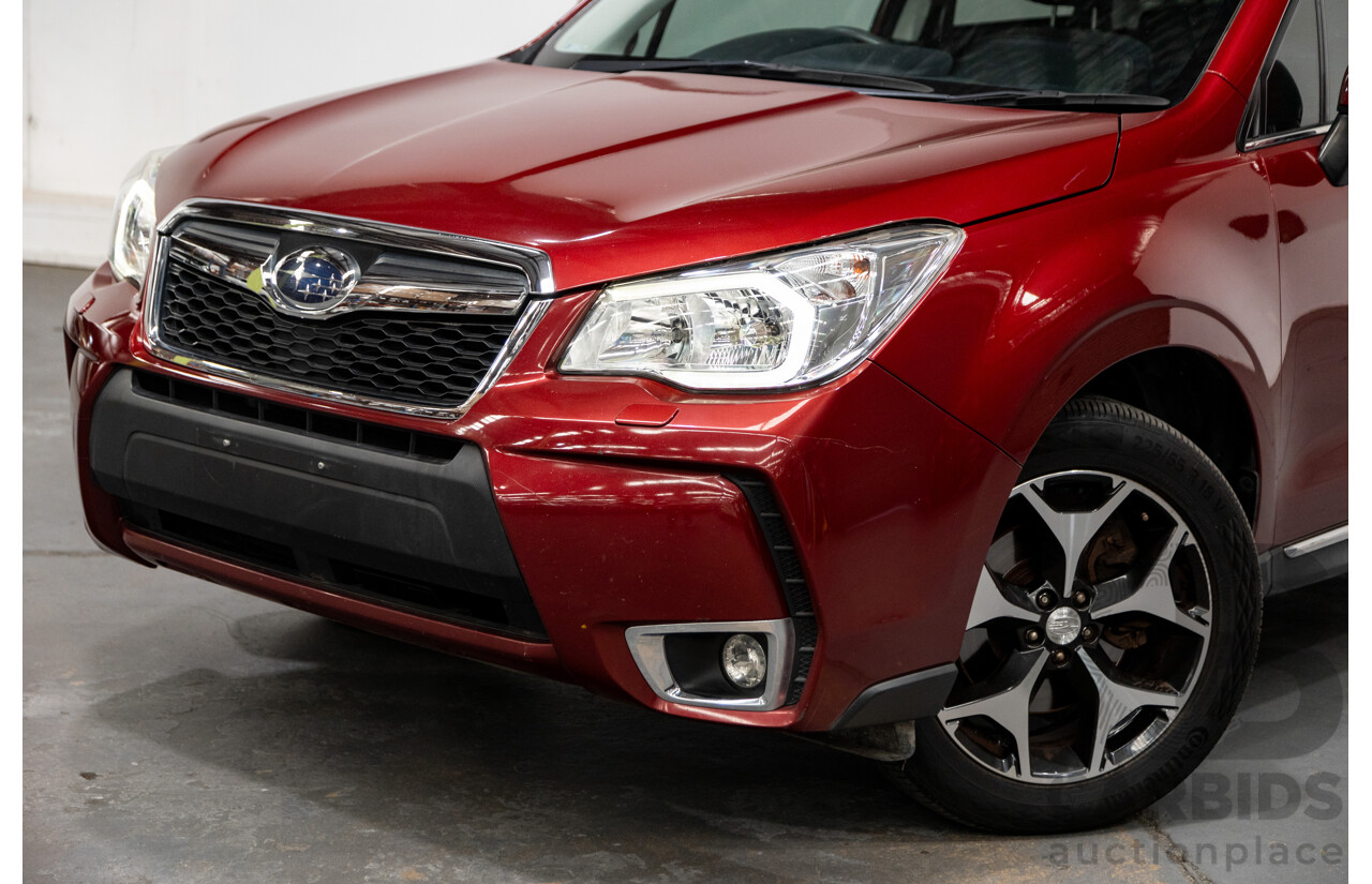 08/2015 Subaru Forester XT Premium (AWD) S4 MY14 4D Wagon Venetian Red Pearl Turbo 2.0L