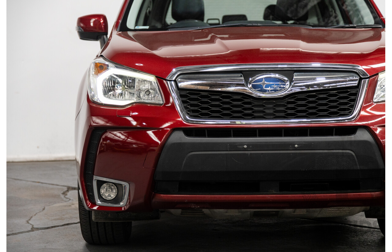 08/2015 Subaru Forester XT Premium (AWD) S4 MY14 4D Wagon Venetian Red Pearl Turbo 2.0L