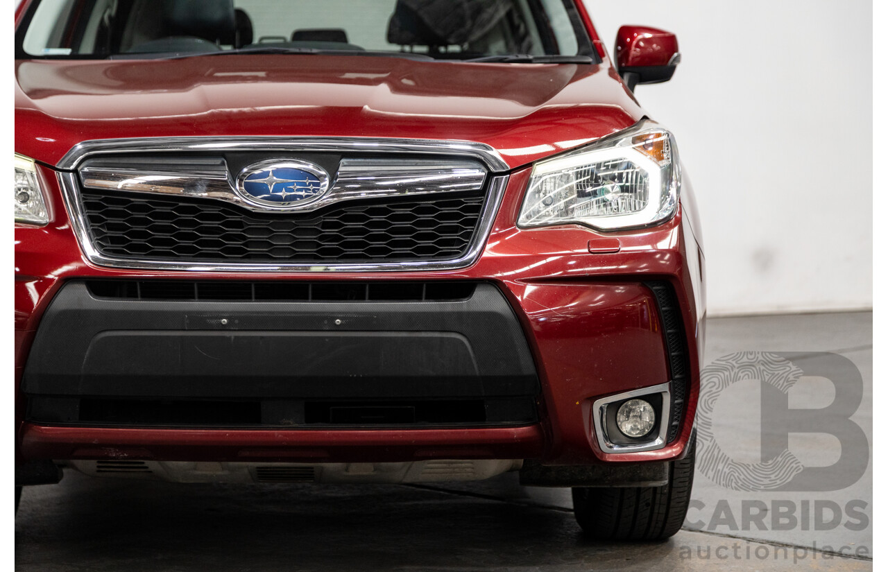 08/2015 Subaru Forester XT Premium (AWD) S4 MY14 4D Wagon Venetian Red Pearl Turbo 2.0L