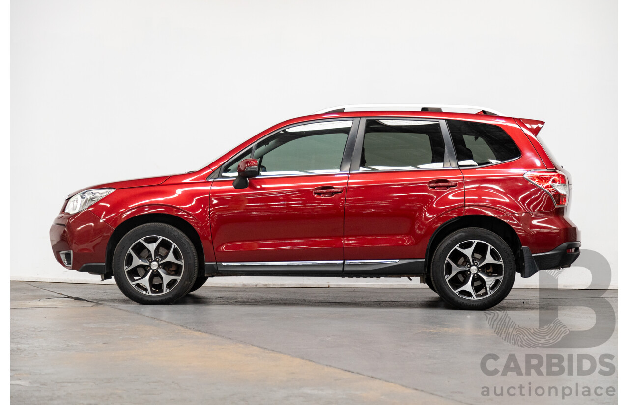 08/2015 Subaru Forester XT Premium (AWD) S4 MY14 4D Wagon Venetian Red Pearl Turbo 2.0L