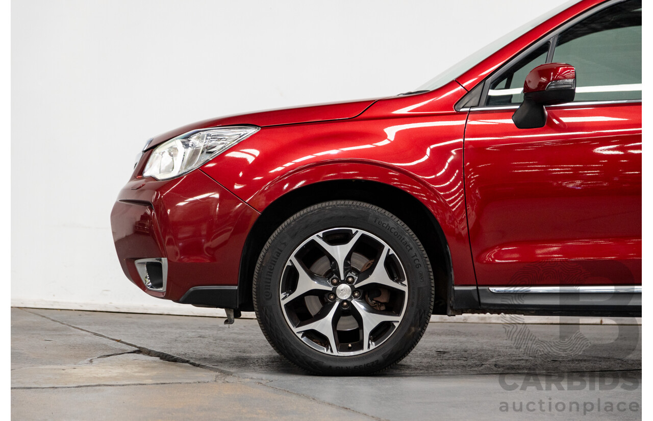 08/2015 Subaru Forester XT Premium (AWD) S4 MY14 4D Wagon Venetian Red Pearl Turbo 2.0L
