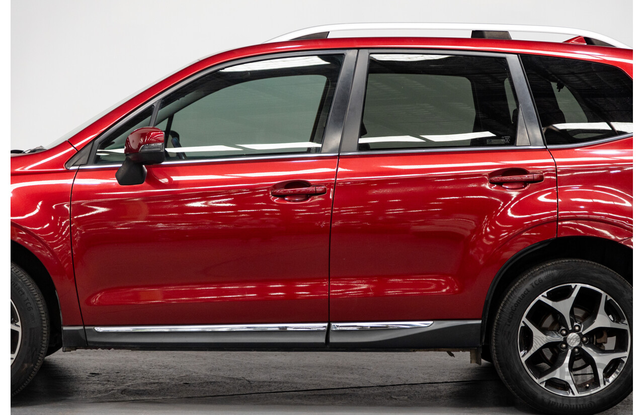 08/2015 Subaru Forester XT Premium (AWD) S4 MY14 4D Wagon Venetian Red Pearl Turbo 2.0L