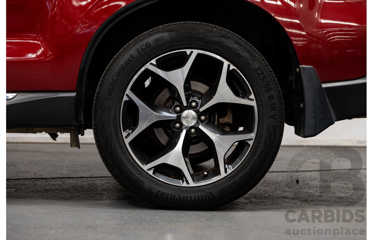 08/2015 Subaru Forester XT Premium (AWD) S4 MY14 4D Wagon Venetian Red Pearl Turbo 2.0L