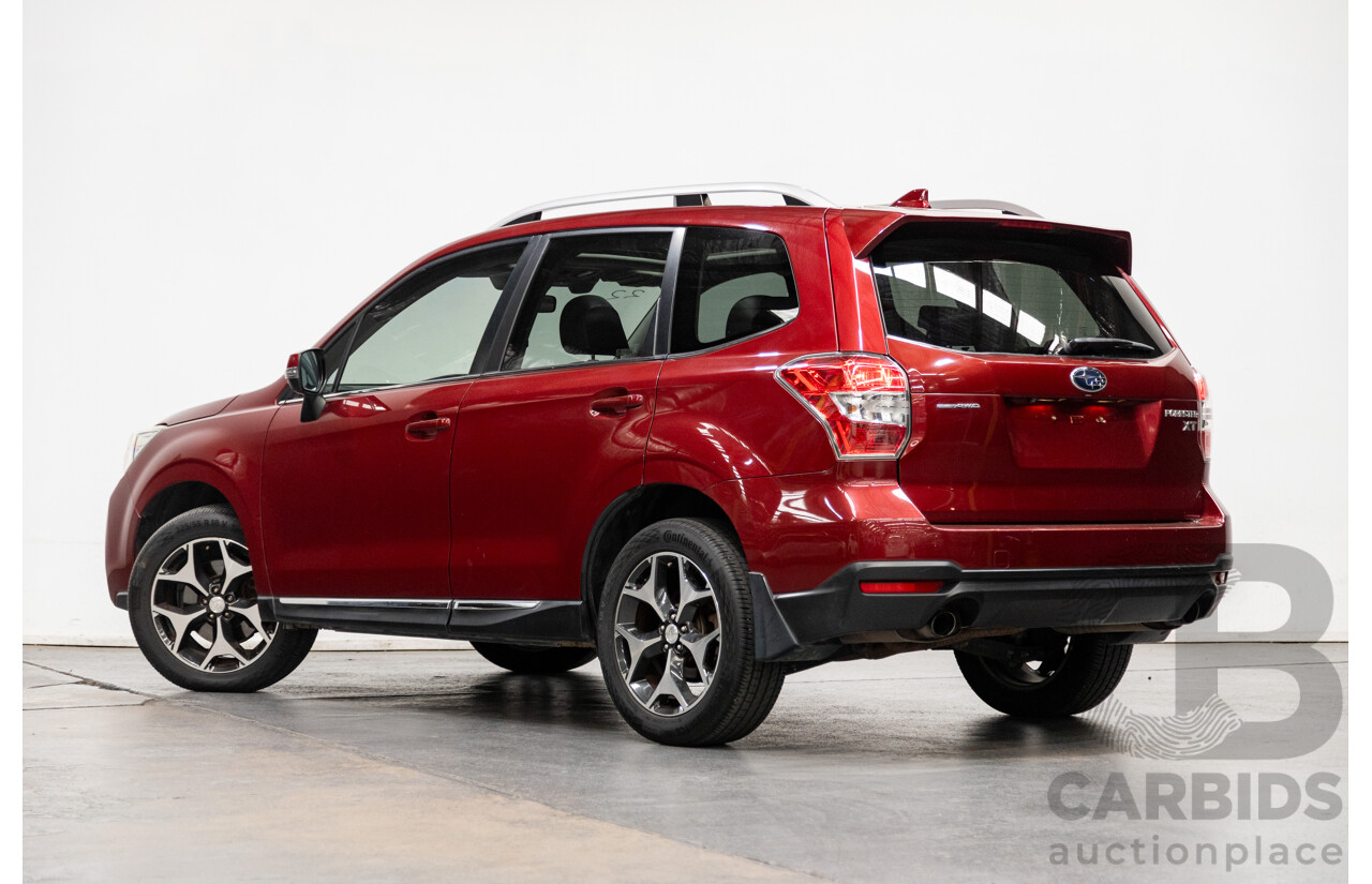 08/2015 Subaru Forester XT Premium (AWD) S4 MY14 4D Wagon Venetian Red Pearl Turbo 2.0L