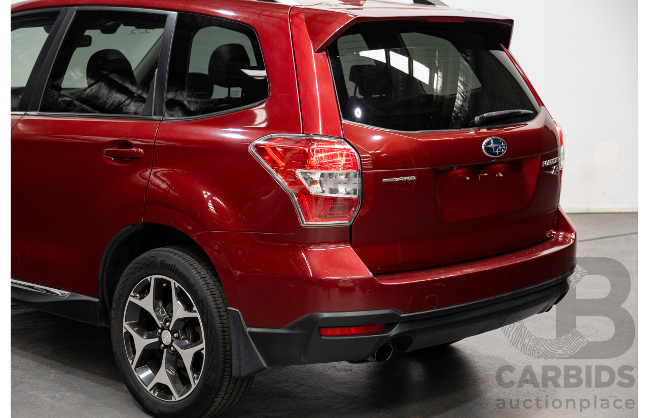 08/2015 Subaru Forester XT Premium (AWD) S4 MY14 4D Wagon Venetian Red Pearl Turbo 2.0L