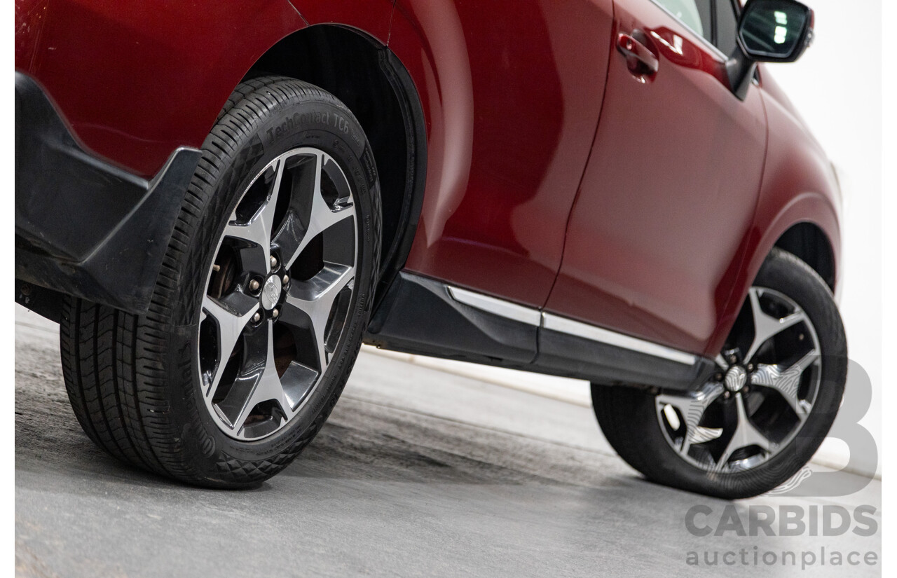 08/2015 Subaru Forester XT Premium (AWD) S4 MY14 4D Wagon Venetian Red Pearl Turbo 2.0L