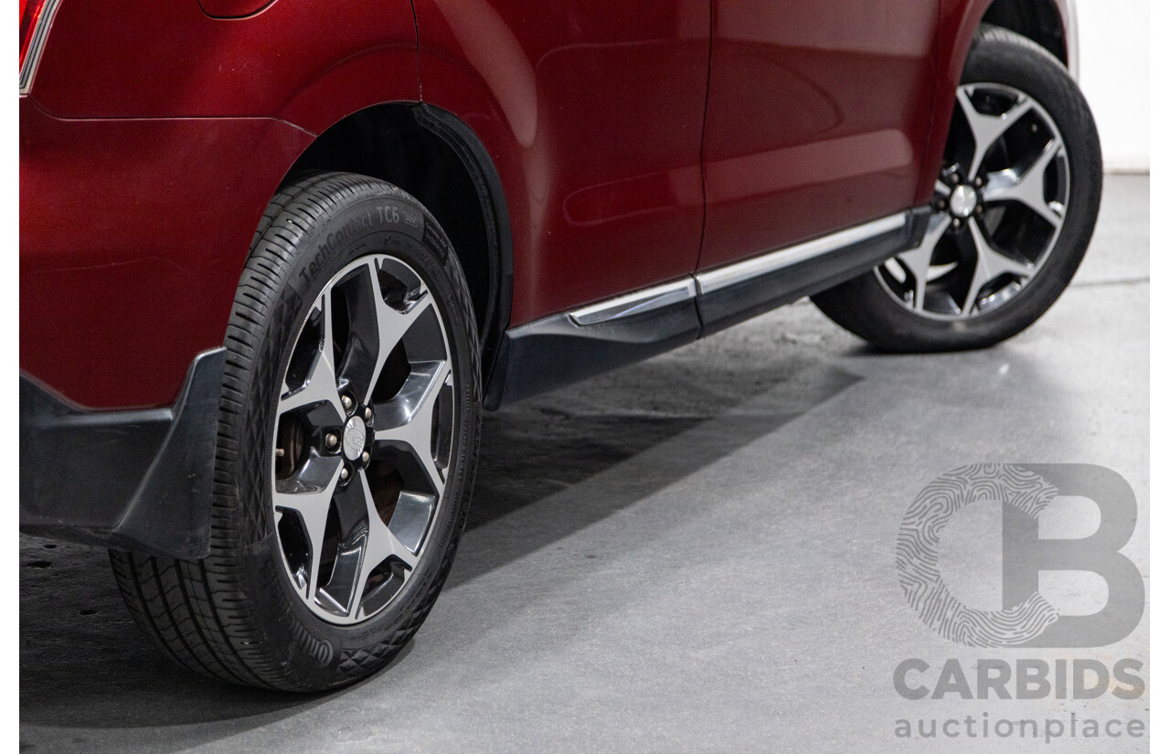 08/2015 Subaru Forester XT Premium (AWD) S4 MY14 4D Wagon Venetian Red Pearl Turbo 2.0L
