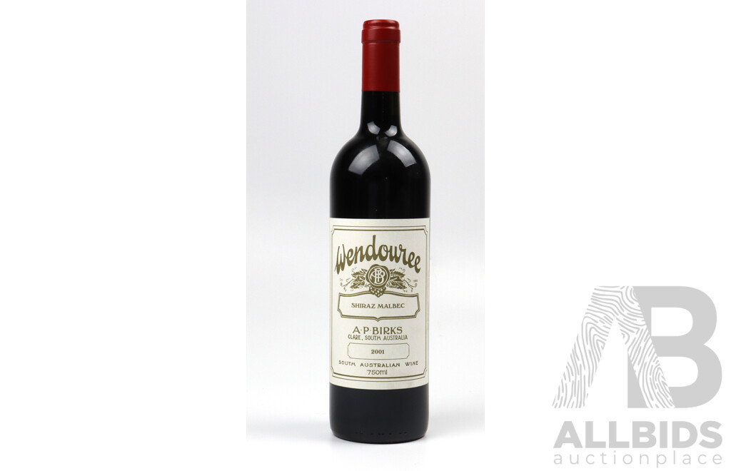 Wendouree 2001 Shriaz AP Birks Clare, South Australia