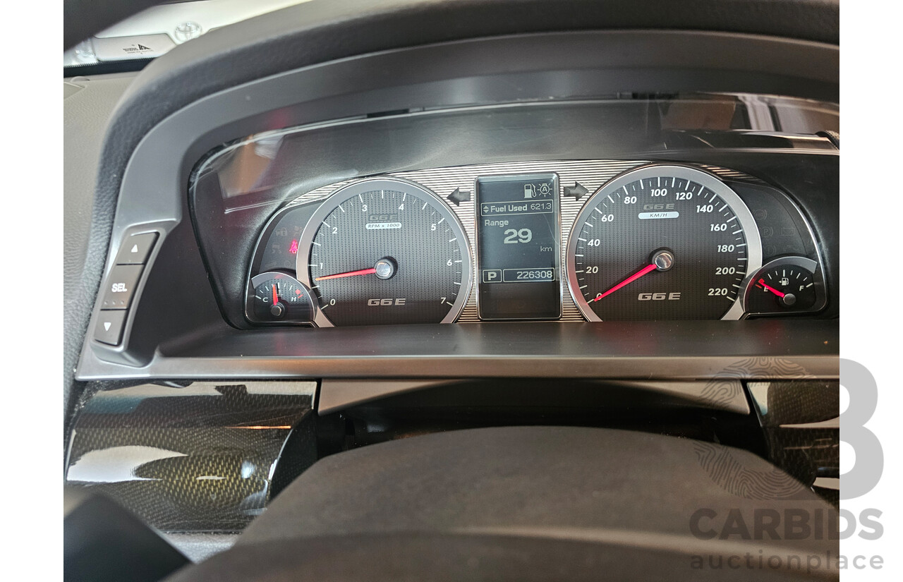 7/2008 Ford G6 E FG 4d Sedan Grey 4.0L