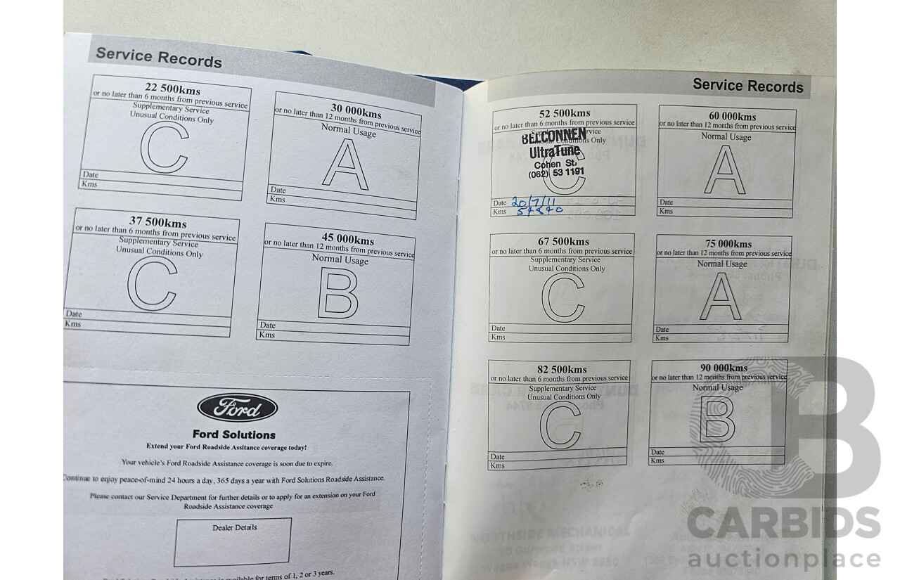 7/2008 Ford G6 E FG 4d Sedan Grey 4.0L