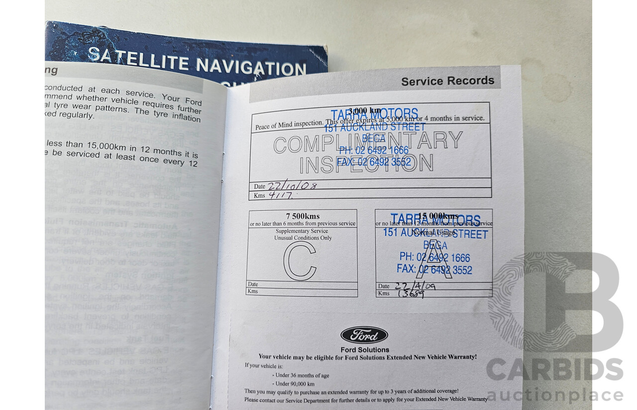 7/2008 Ford G6 E FG 4d Sedan Grey 4.0L