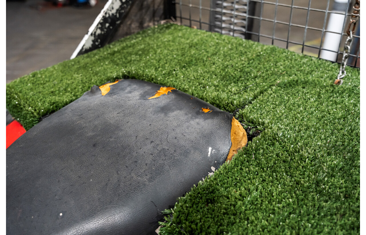 Honda Big Red Quad Bike and 1980 Trailer with Ramps