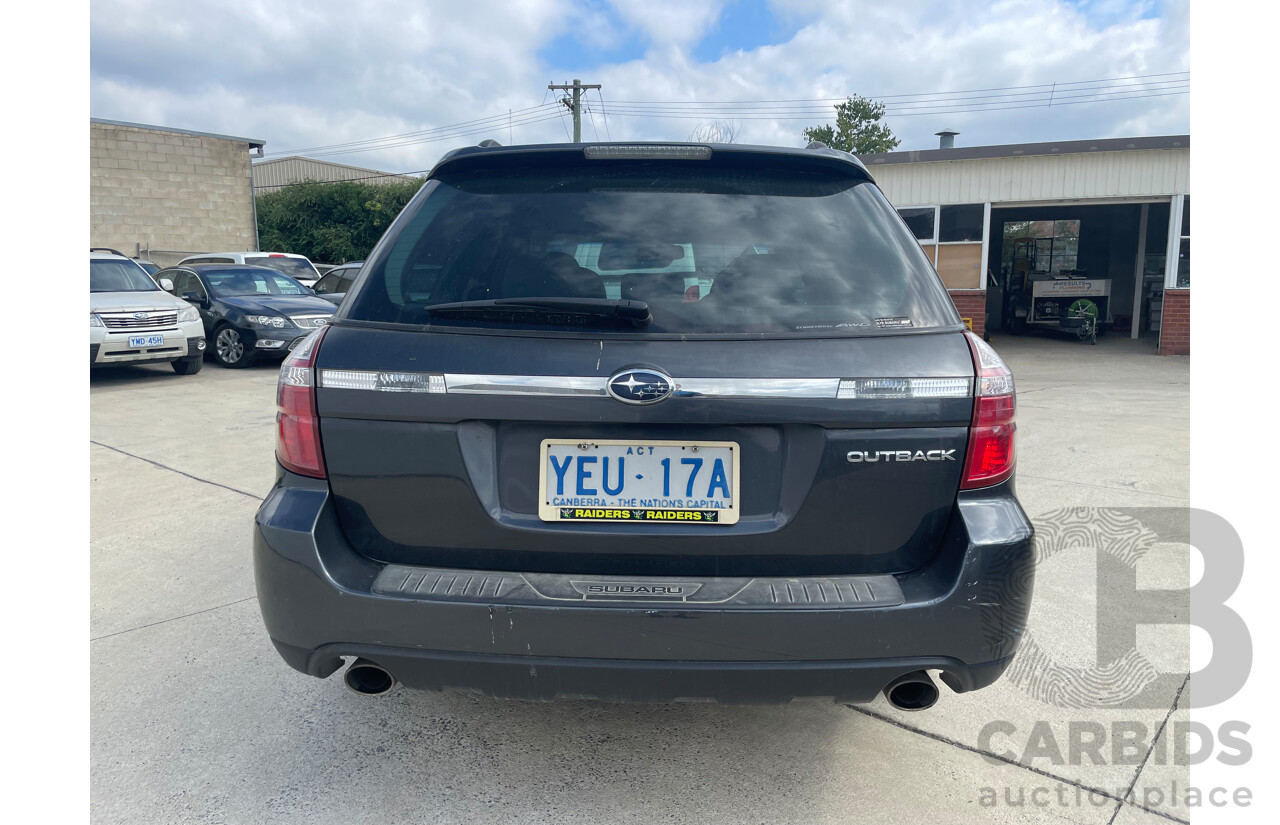 12/2006 Subaru Outback 3.0R PREMIUM AWD MY07 4D Wagon Grey 3.0L