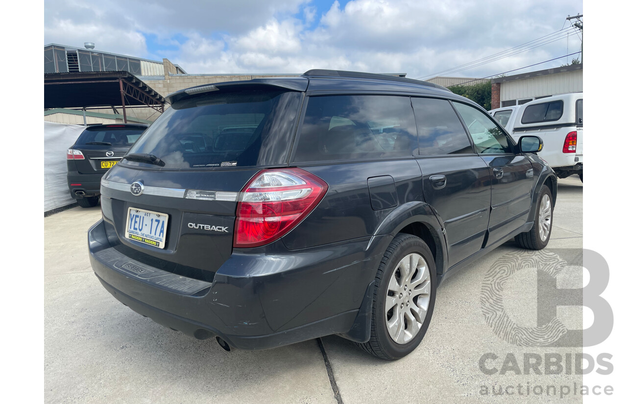 12/2006 Subaru Outback 3.0R PREMIUM AWD MY07 4D Wagon Grey 3.0L