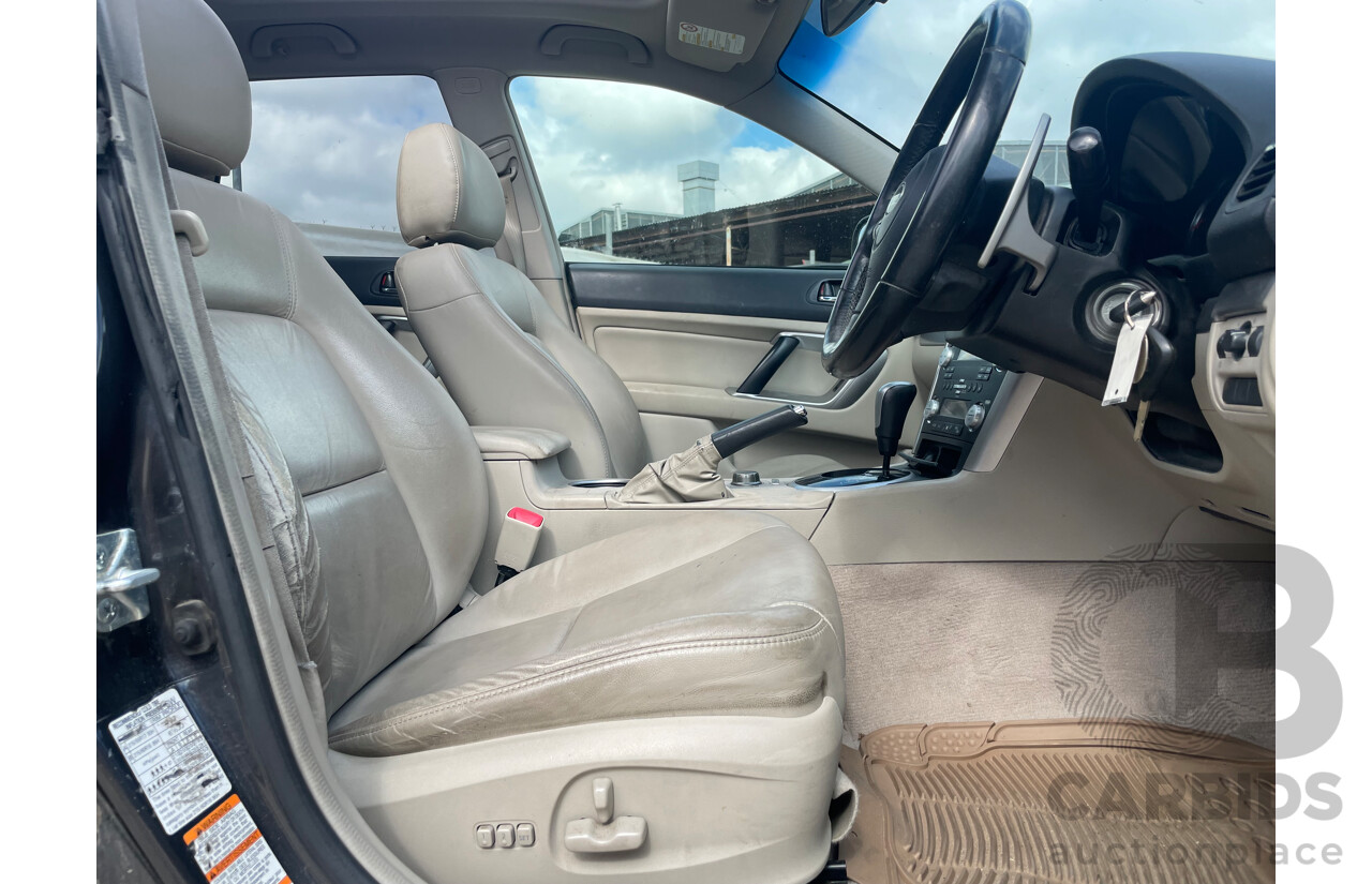 12/2006 Subaru Outback 3.0R PREMIUM AWD MY07 4D Wagon Grey 3.0L