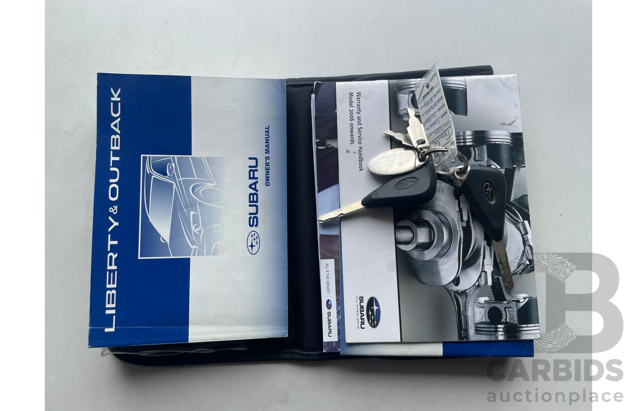 12/2006 Subaru Outback 3.0R PREMIUM AWD MY07 4D Wagon Grey 3.0L