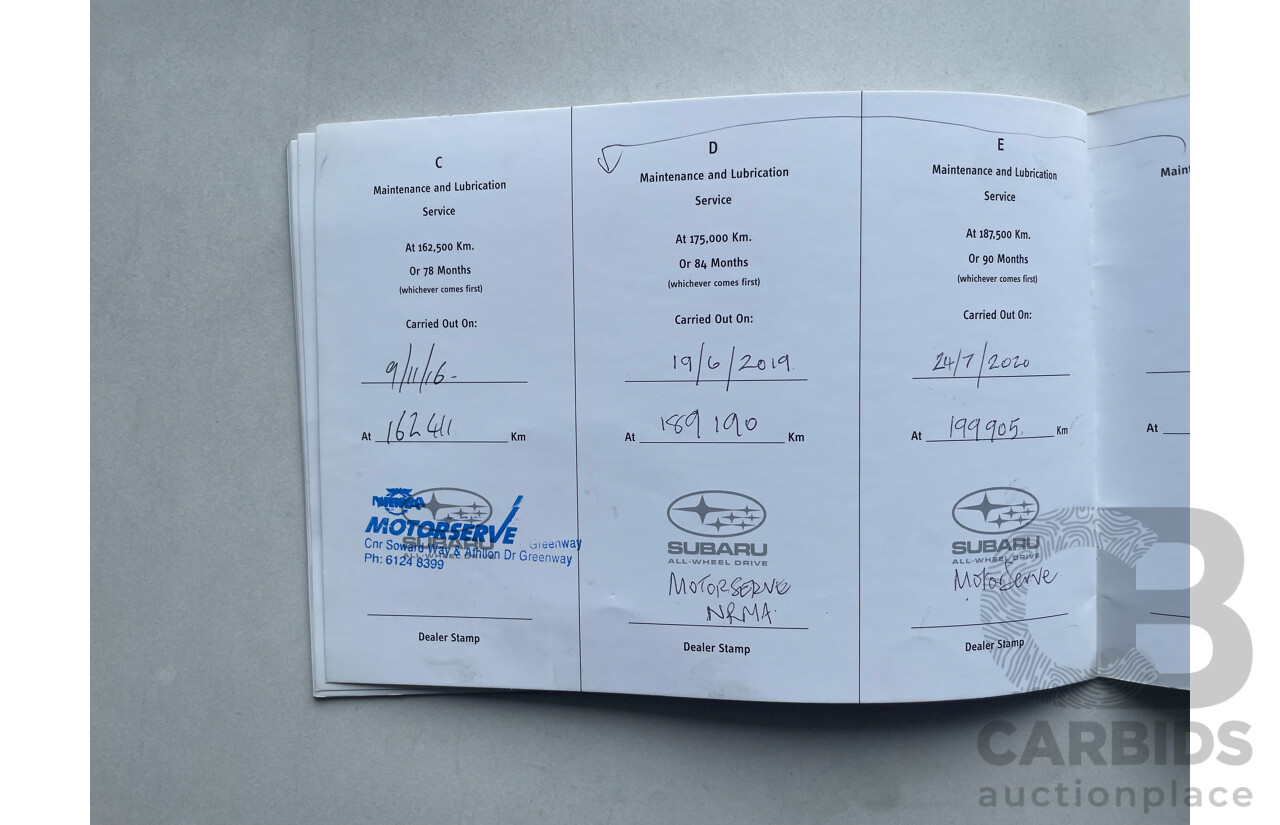 12/2006 Subaru Outback 3.0R PREMIUM AWD MY07 4D Wagon Grey 3.0L