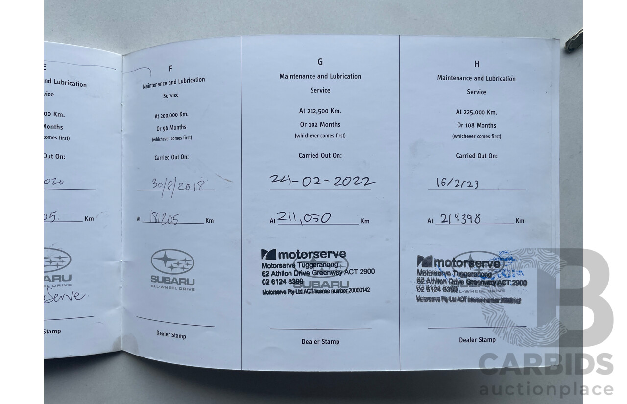 12/2006 Subaru Outback 3.0R PREMIUM AWD MY07 4D Wagon Grey 3.0L