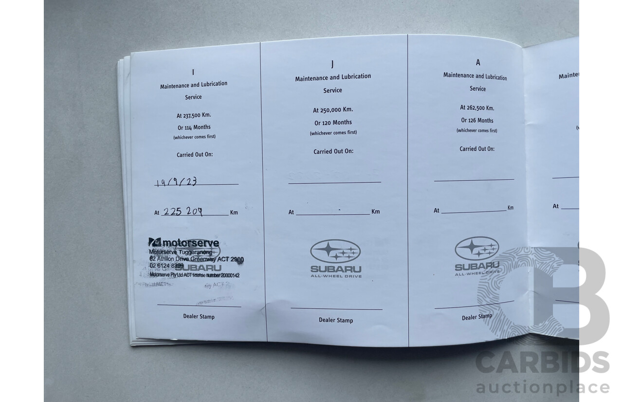 12/2006 Subaru Outback 3.0R PREMIUM AWD MY07 4D Wagon Grey 3.0L