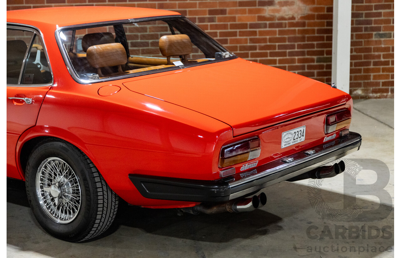07/1985 De Tomaso Deauville Series 2 4d Sedan Red V8 5.8L