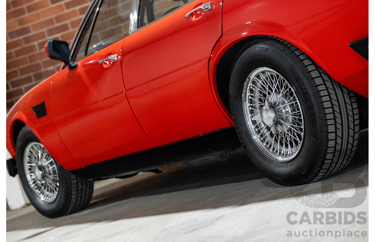 07/1985 De Tomaso Deauville Series 2 4d Sedan Red V8 5.8L